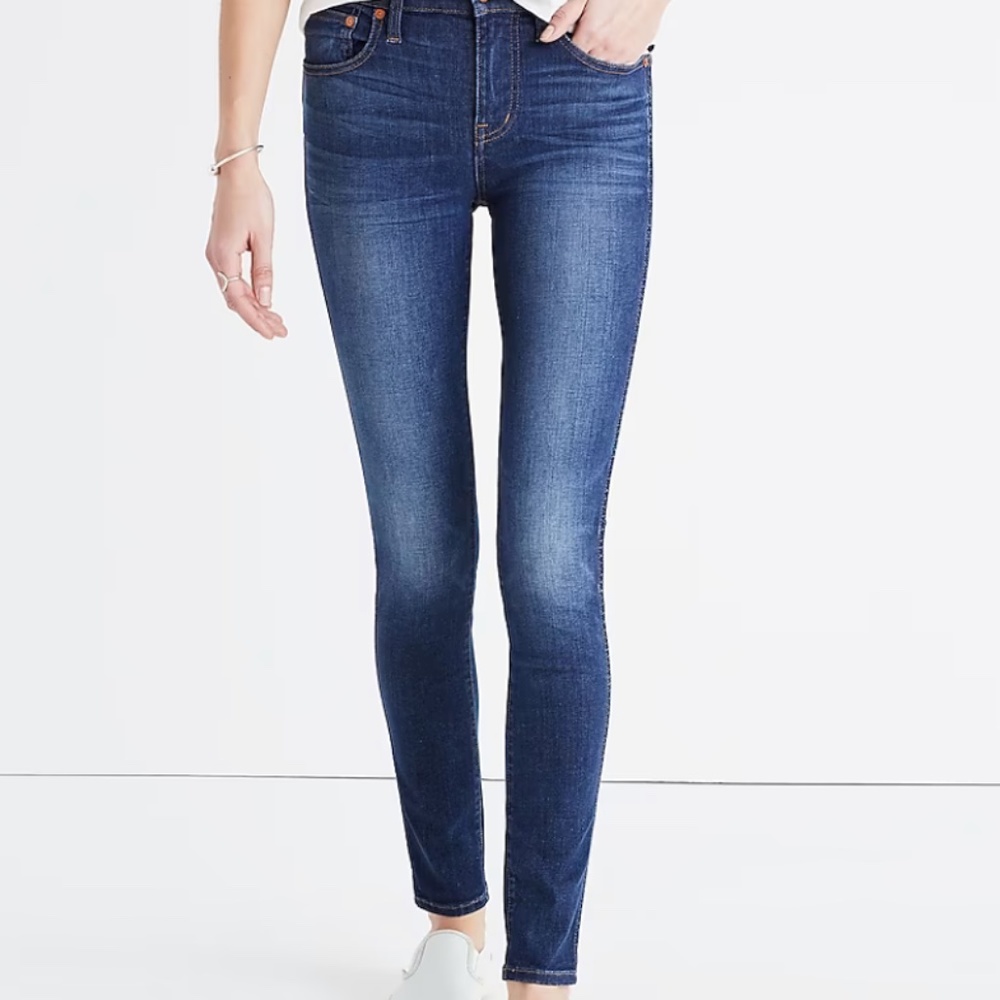 Madewell 9” high rise skinny